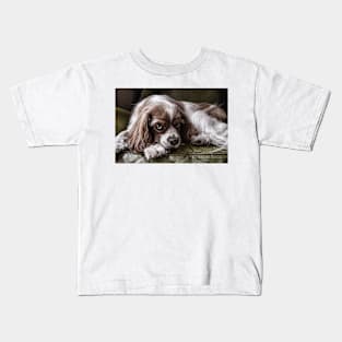 King Charles Spaniel Kids T-Shirt